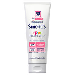 Simonds Pantalla Solar SPF 50 + Baby Hipoalergenico x 200 mL