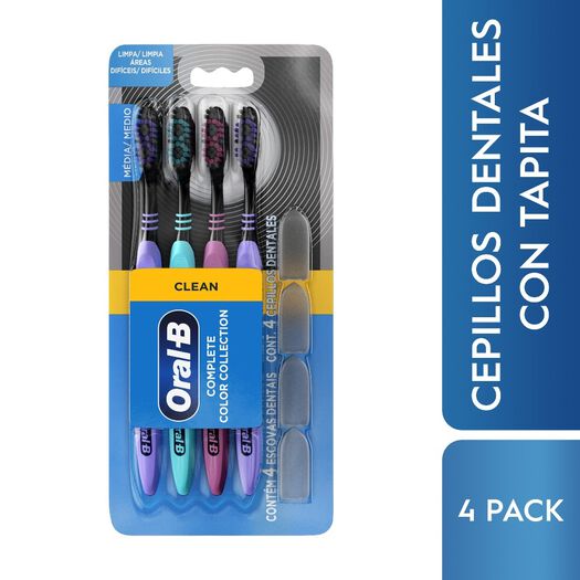 Cepillo Dental Oral-B Complete Color 4 Unidades, , large image number 0