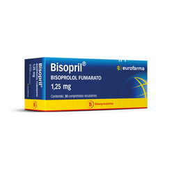 Bisopril 1,25 mg x 30 Comprimidos Recubiertos