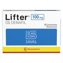 LIFTER Sildenafil 100 mg  5 comprimidos