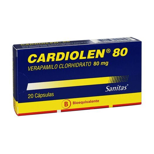 Cardiolen 80 mg x 20 Capsulas, , large image number 0