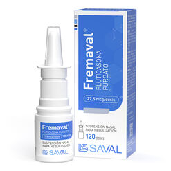 Fremaval 27,5 mcg/Dosis x 120 Dosis Suspension Nasal para Nebulización