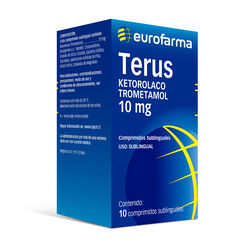 Terus 10 mg x 10 Comprimidos Sublinguales