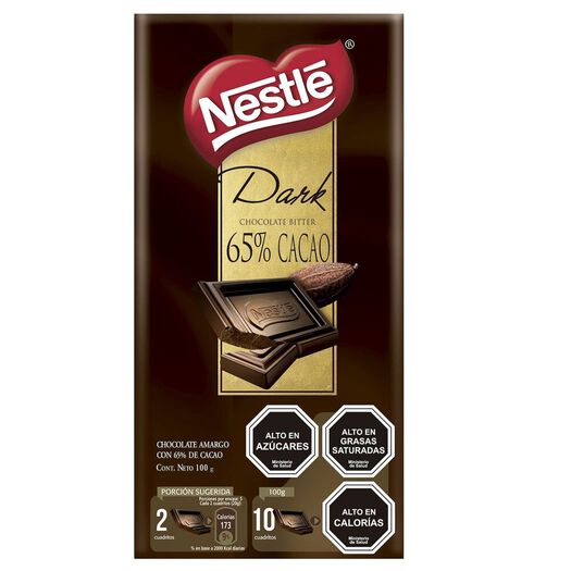 Nestle Dark Chocolate 100 Grs, , large image number 0