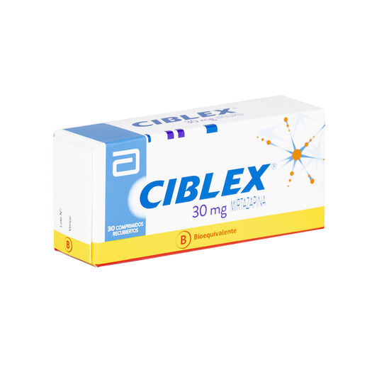 Ciblex 30 mg x 30 Comprimidos Recubiertos, , large image number 0