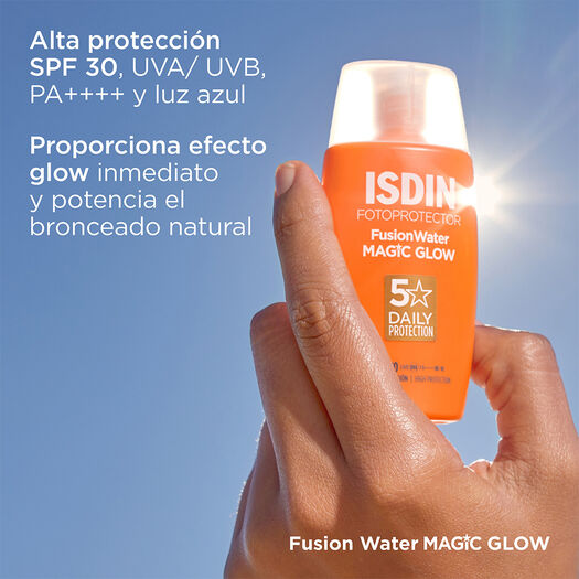 Protector Solar Fusion Water Magic Glow Spf30 50 Ml, , large image number 1