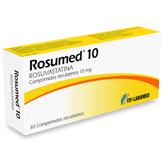 Rosumed 10 mg x 30 Comprimidos Recubiertos, , large image number 0