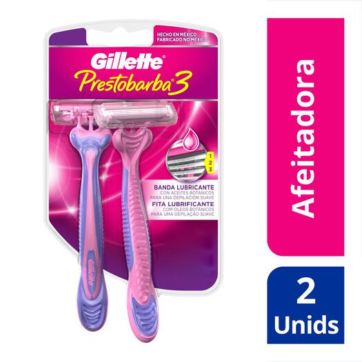 Gillette Prestobarba 3 Maquina Afeitar Desechable Woman x 2 Unidades, , large image number 0