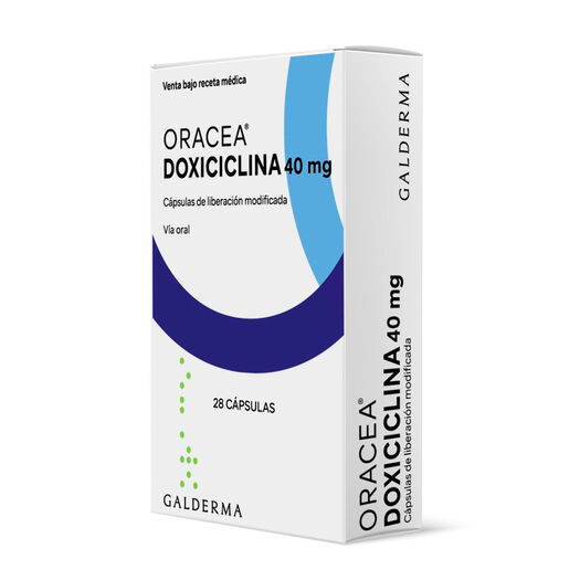 Oracea 40 mg x 28 Cápsulas con Microgranulos de Liberacion modificada, , large image number 1