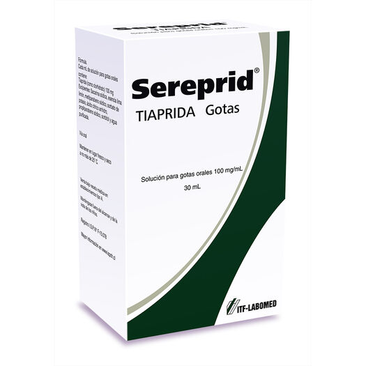 Sereprid 100 mg/ml x 30 ml Solucion para Gotas Orales, , large image number 0