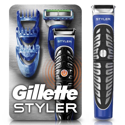 Afeitadora Eléctrica Gillette Styler para Afeitar Barba y Cuerpo 1 Un, , large image number 0