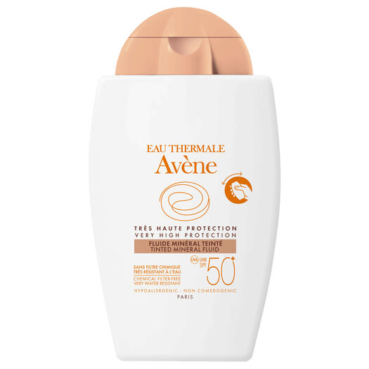 Avene Protector Solar Mineral Fluido Con Color SPF 50+ x 40 mL, , large image number 0