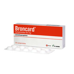 Broncard 60 mg x 20 Comprimidos