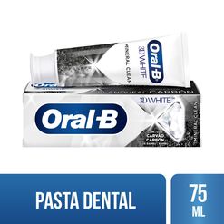 Oral B Pasta Dental 3D White Mineral Clean x 75 mL