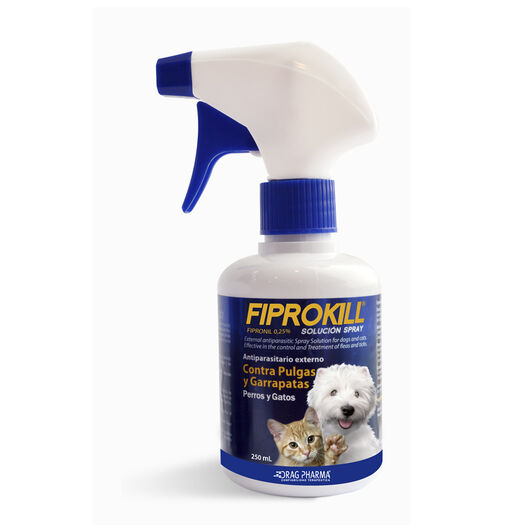 Vet. Fiprokill 0.25 % x 250 ml Solución Spray para Perros y Gatos, , large image number 0