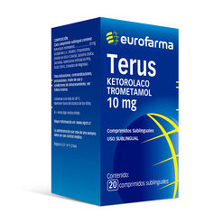 Terus 10 mg x 20 Comprimidos Sublinguales