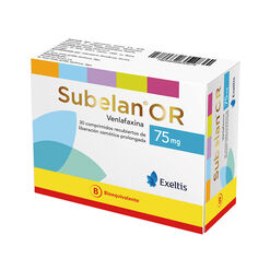 Subelan OR 75 mg x 30 Comprimidos Recubiertos de Liberación Prolongada