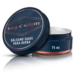 Bálsamo para Barba King C. Gillette Cuidado de Barba para Hombre 75ml