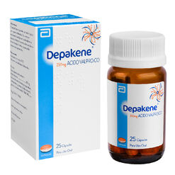 Depakene 250 mg x 25 Cápsulas Blandas