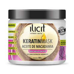 Masc. Keratin Ilicit 350ml,  Macadamia