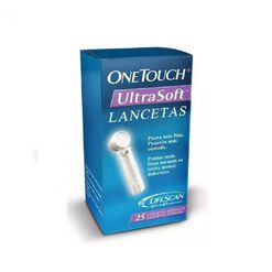 One Touch Ultra Soft x 25 Lancetas