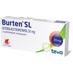 Burten SL 30 mg x 4 Comprimidos Sublinguales