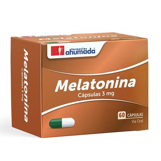 Melatonina 3 mg x 60 Capsulas, , large image number 0