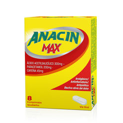 Anacin Max 8 Comprimidos Recubiertos