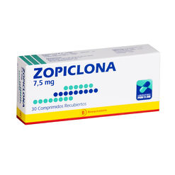 Zopiclona 7.5 mg x 30 Comprimidos Recubiertos MINTLAB CO SA