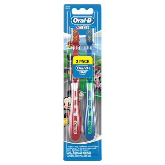 Oral B Cepilllo Dental Kids Mickey x 2 Unidades, , large image number 3