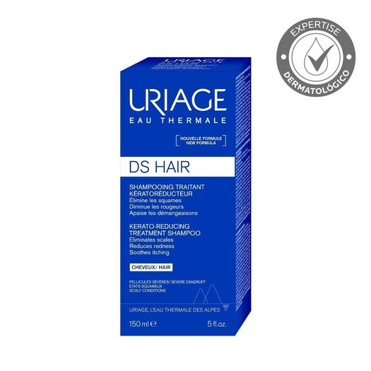 DS Hair Shampoo Keratoreductor 150ml de Uriage, , large image number 1