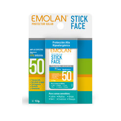 Bloqueador Solar Emolan Facial stick Face FPS50 13 gr