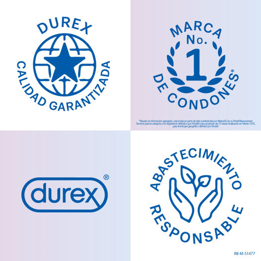 Durex Condones Invisible 3 unidades, , large image number 3