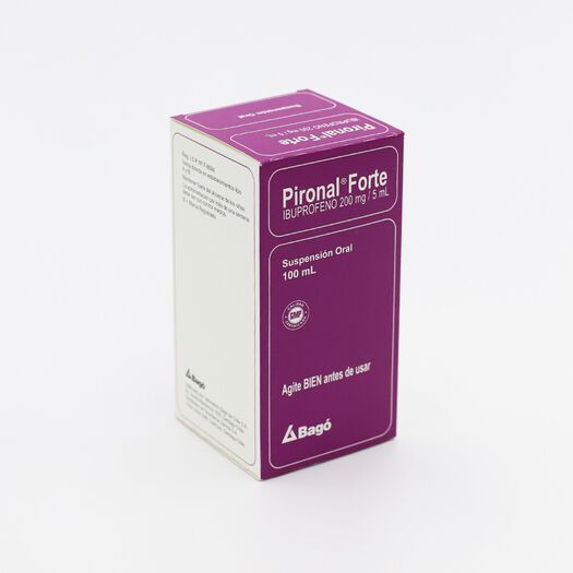 Pironal Forte 200 mg/5 mL x 100 mL Suspensión Oral, , large image number 0