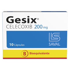 GESIX Celecoxib 200 mg 10 cápsulas