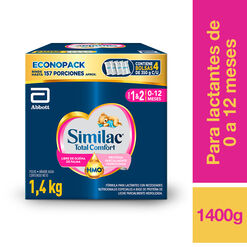 Similac Formula Total Comfort Etapa 1 Y 2 x 1400 g