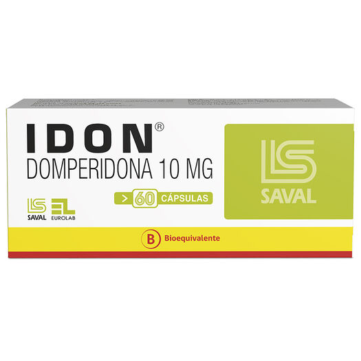 IDON Domperidona 10 mg 60 cápsulas, , large image number 0