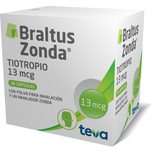 Braltus Zonda 13 mcg Envase 30 Cáps. para Inhalación, , large image number 0