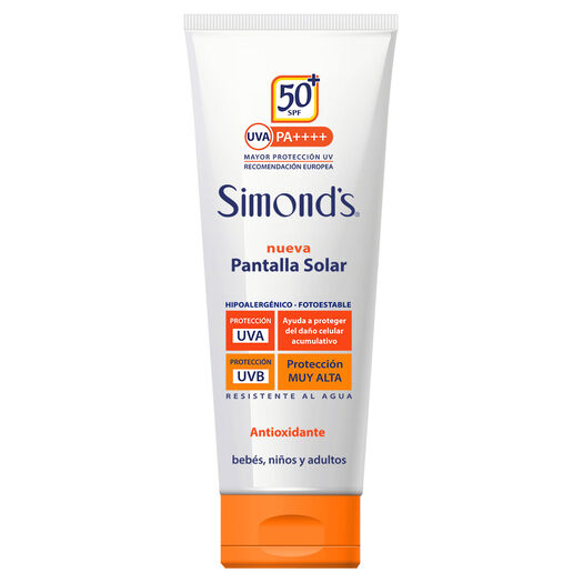 Simonds Pantalla Solar SPF 50 + Antioxdante x 200 mL, , large image number 0