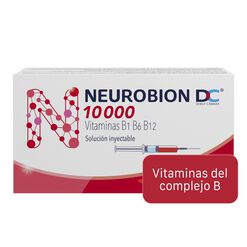 Neurobion DC Vitaminas del Complejo B con 3 jeringas