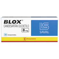 BLOX Candesartán cilexetilo 8 mg 30 comprimidos