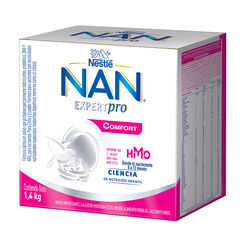 Fórmula Infantil Nan Expertpro Comfort Etapas 1 y 2 1400g g