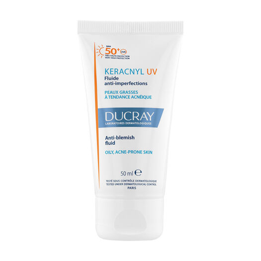 Ducray Keracnyl Uv Fluido Anti-Imperfecciones Spf50+ 50Ml, , large image number 0