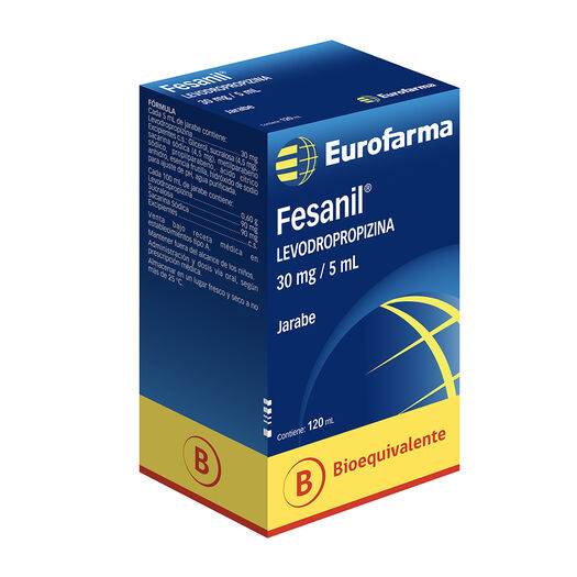 Fesanil 30 mg/5 mL x 120 mL Jarabe, , large image number 0
