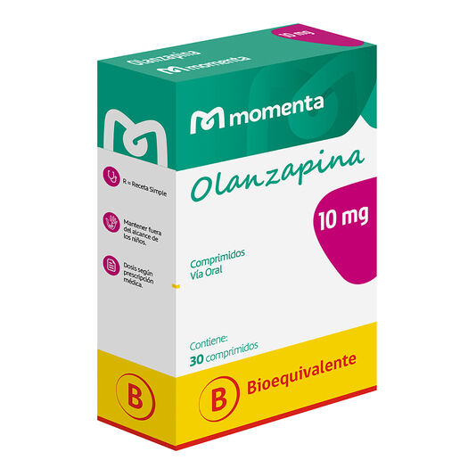 Olanzapina 10 mg x 30 Comprimidos, , large image number 0