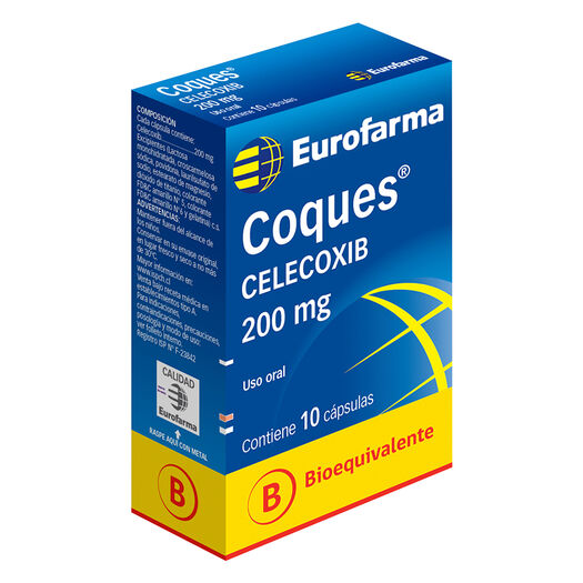 Coques 200 mg x 10 Capsulas, , large image number 0