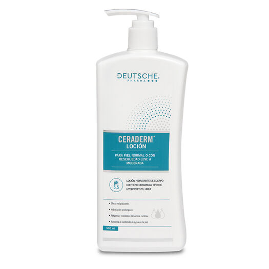 Ceraderm Locion Corporal 500 Ml, , large image number 0