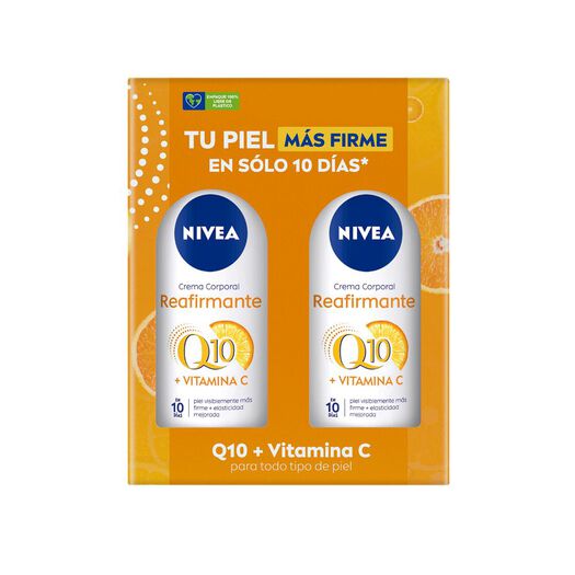 Pack Nivea Q10 2X 400Ml, , large image number 1