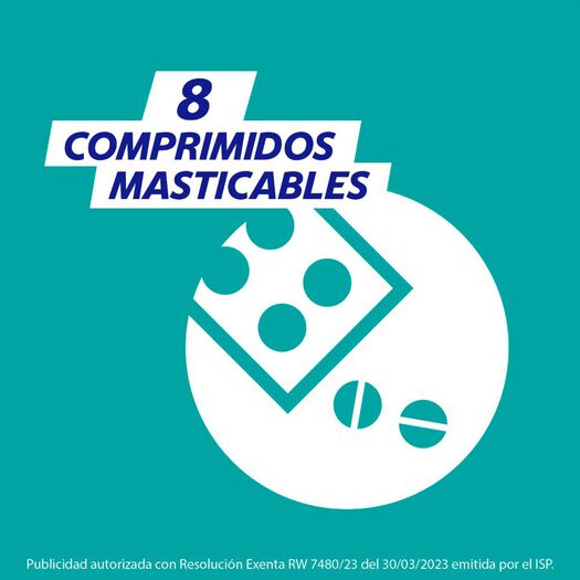 Gaviscon Comprimidos Masticables Doble Acción x8, , large image number 1