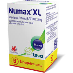Numax XL 150 mg x 30 Comprimidos Recubiertos de Liberación Extendida